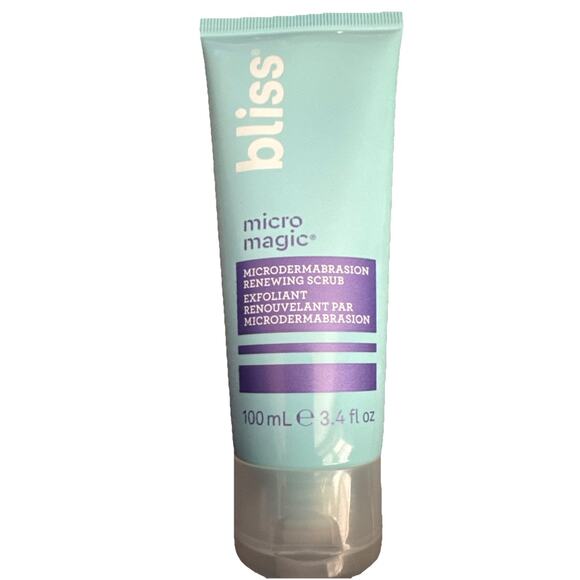 Bliss Micro Magic Skin Renewing Microdermabrasion Scrub Exfoliant 3.4oz - Picture 1 of 3